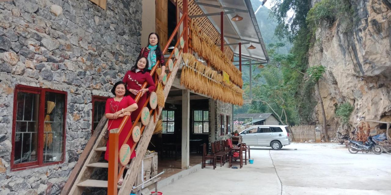Yen Nhi Homestay Ban Gioc Cao Bang Esterno foto