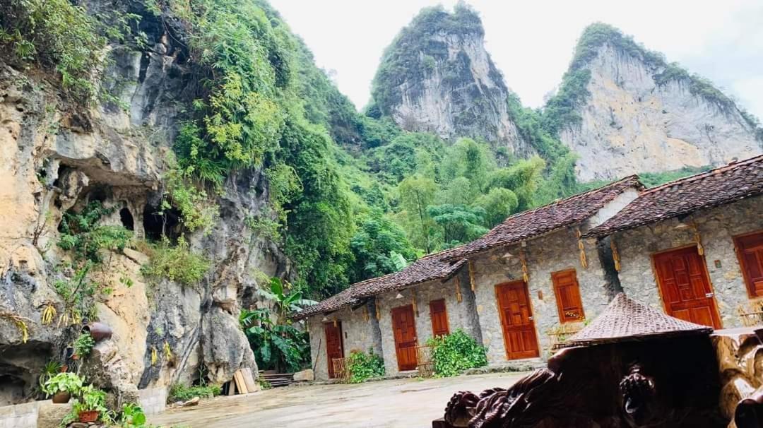Yen Nhi Homestay Ban Gioc Cao Bang Esterno foto