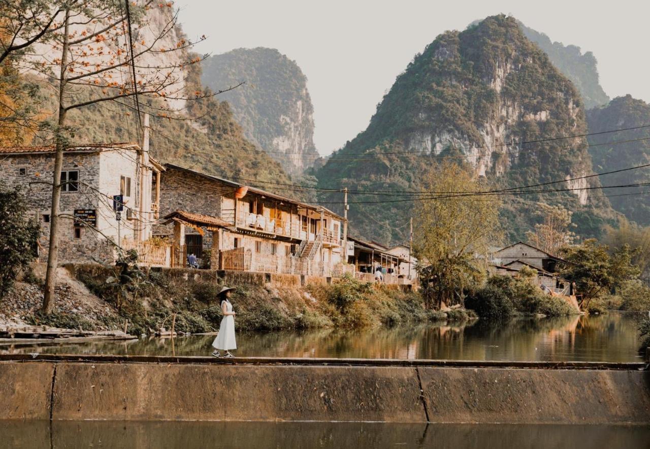 Yen Nhi Homestay Ban Gioc Cao Bang Esterno foto